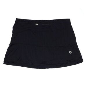 BloqUV black skirt  tennis  golf skort  sz LARGE   Like new Perfect